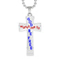 God Wants Me To Be Free - High Quality Cross Necklace with Ball Chain