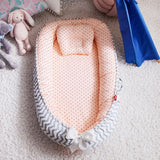 Portable Crib and Baby Nest Bed with Pillow-Life Guidance Discoveries