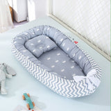 Portable Crib and Baby Nest Bed with Pillow-Life Guidance Discoveries