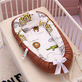 Portable Crib and Baby Nest Bed with Pillow-Life Guidance Discoveries
