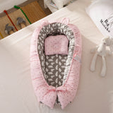 Portable Crib and Baby Nest Bed with Pillow-Life Guidance Discoveries