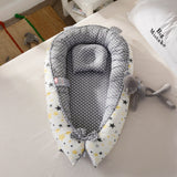 Portable Crib and Baby Nest Bed with Pillow-Life Guidance Discoveries
