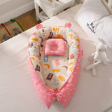 Portable Crib and Baby Nest Bed with Pillow-Life Guidance Discoveries