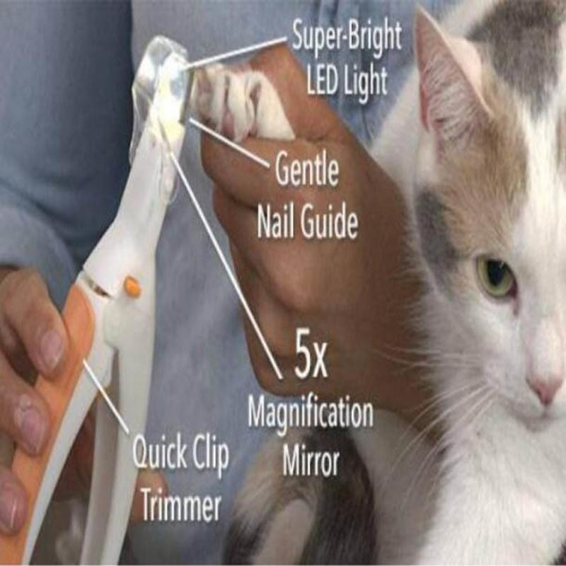 Cat and Dog Nail Clipper w/LED Lighting-Cat Nail Clipper-Life Guidance Discoveries