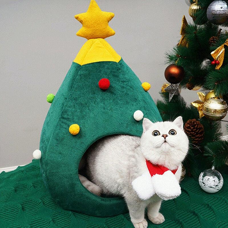 Christmas Cat House-Cat House-Life Guidance Discoveries