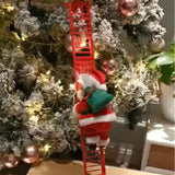 Electric Santa Claus Climbing Ladder Doll-Life Guidance Discoveries