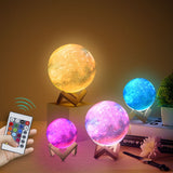 USB Rechargeable Moon Lamp-Life Guidance Discoveries