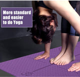 1830*610*6mm Non-Slip Yoga Mat-Life Guidance Discoveries