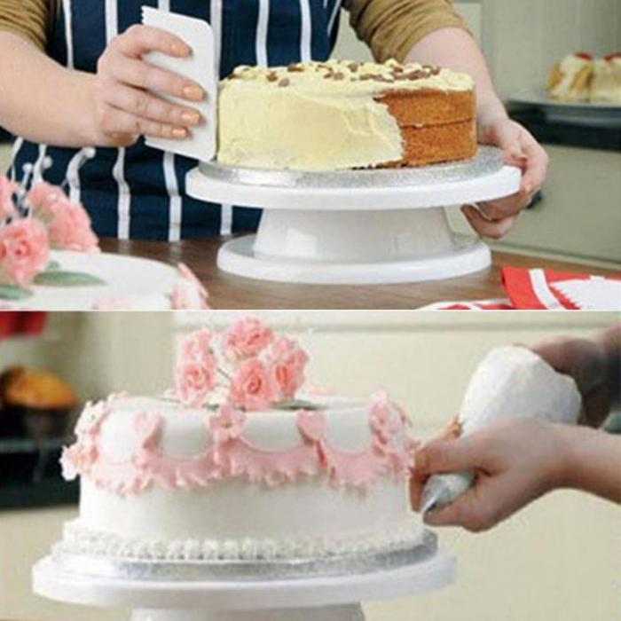 Cake Plate Stand that Revolves