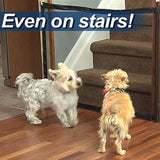 Portable Pet Folding Gate wih Mesh-Doggie Gate-Life Guidance Discoveries