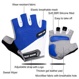 Cycling Gloves with Heavy Duty Gel Pad
