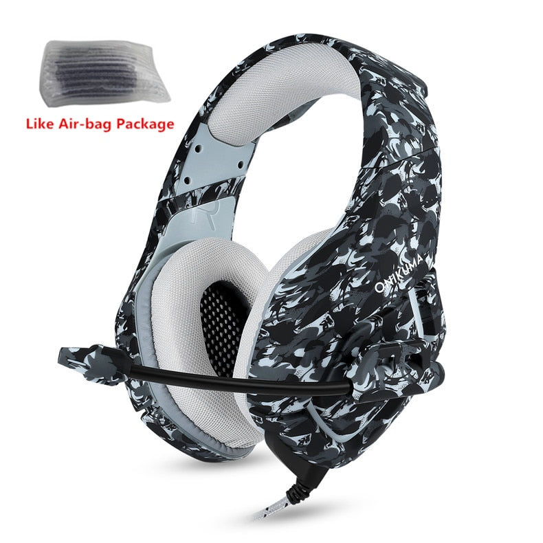 Camouflage Gaming Headphones