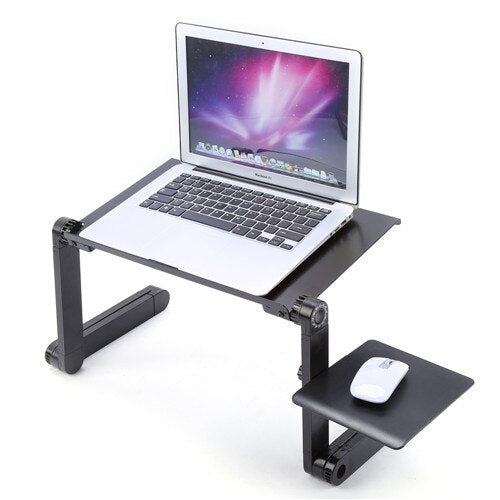 360 Degree Adjustable Laptop Desk Computer Foldable Stand Desk Table Tray Bed Mouse Holder-Adjustable Laptop Desk-Life Guidance Discoveries