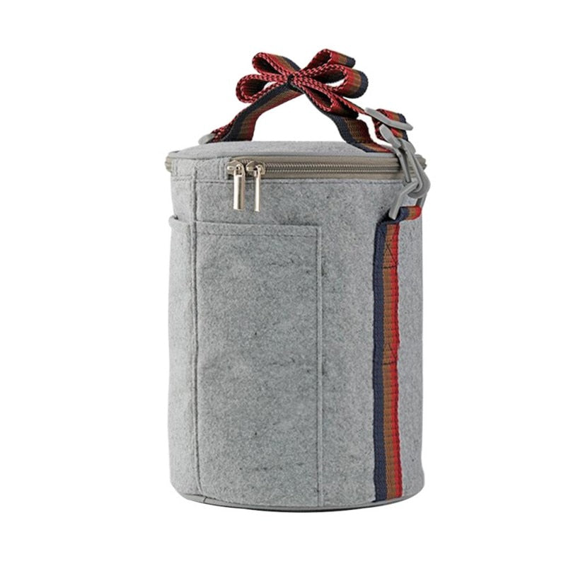 grey carrying case
