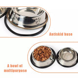 SUPREPET Stainless Steel Non-slip Feeding Bowl-Dog Food Bowl-Life Guidance Discoveries