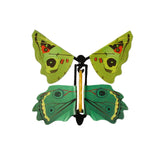 Green Magical Flying Butterfly