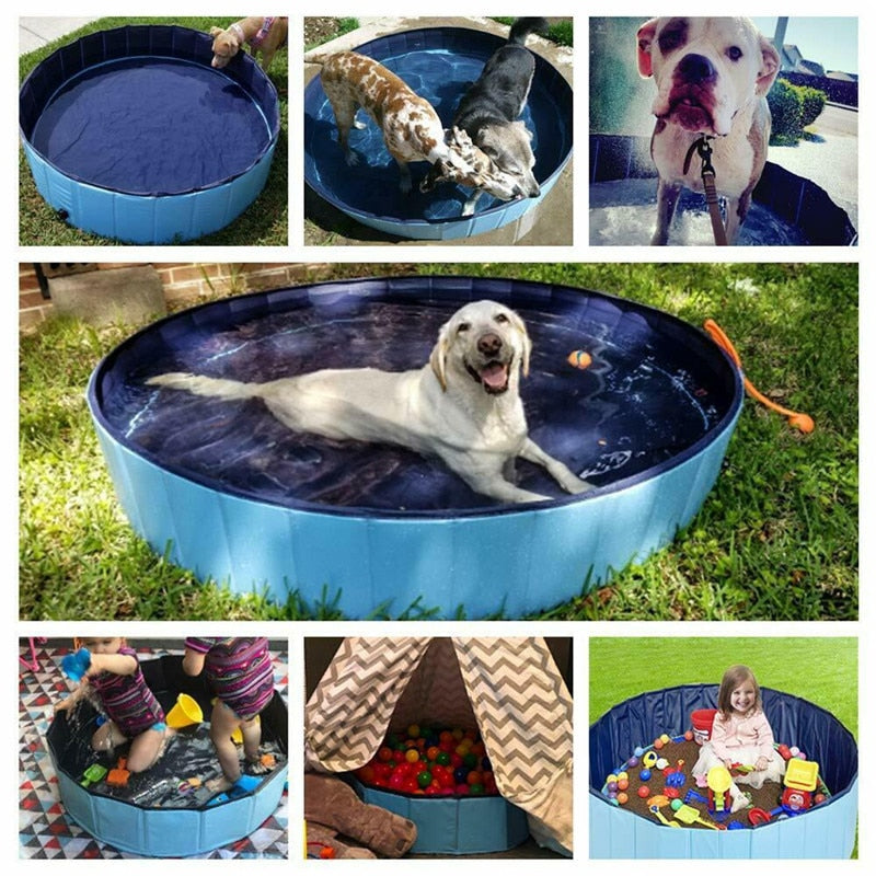Foldable Dog Swimming Pool-Doggie Pool-Life Guidance Discoveries