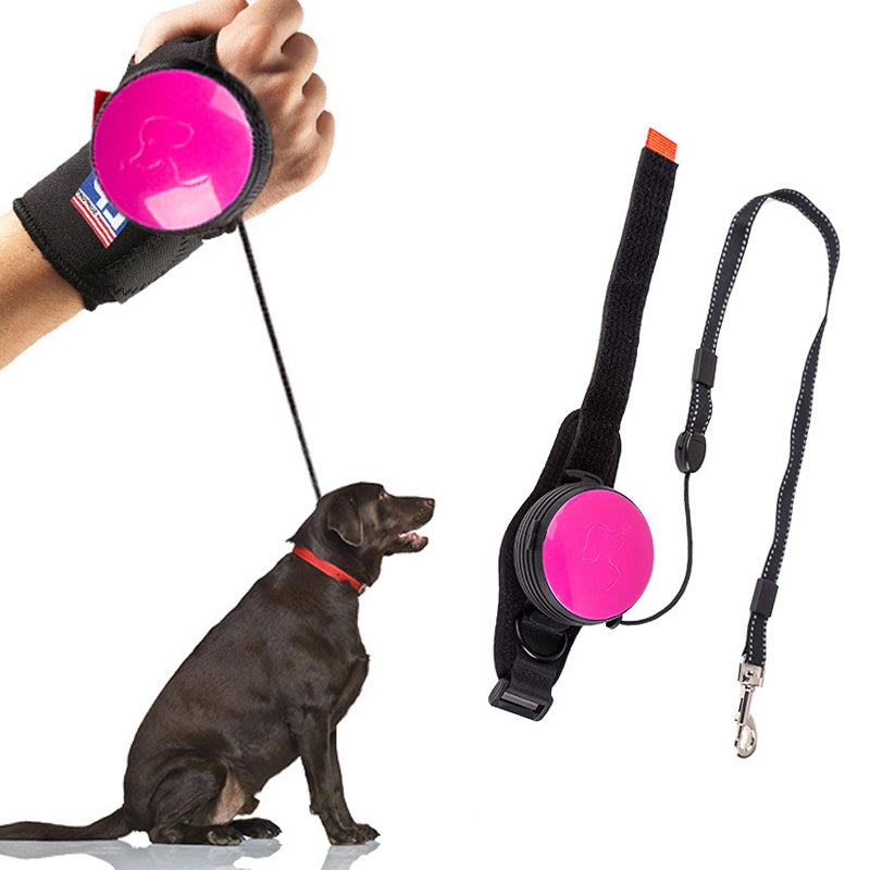 "Hands-free" Adjustable and Retractable Dog Leash-Handsfree Retractable Dog Leash-Life Guidance Discoveries
