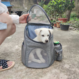 Portable Mesh Dog Backpack-Doggie Backpack-Life Guidance Discoveries