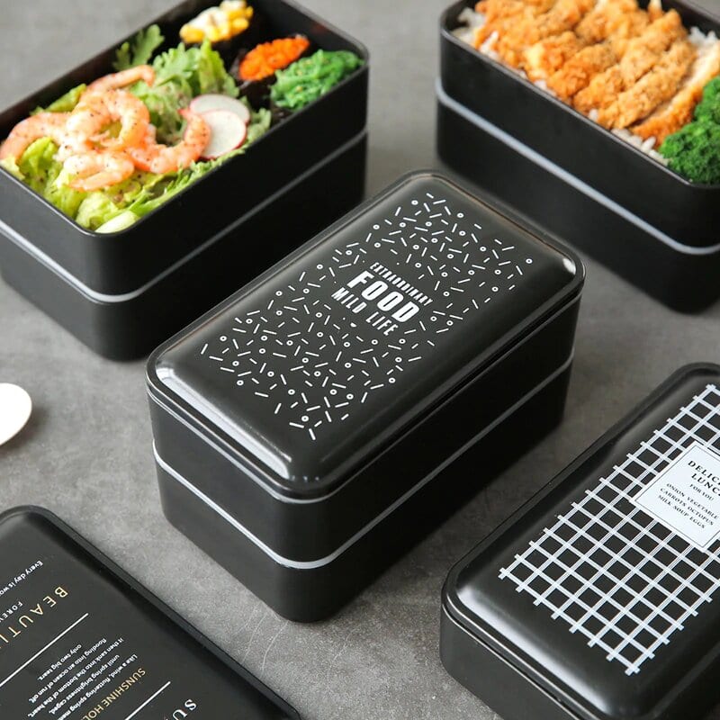 Portable Bento Box - Microwavable Lunch Box