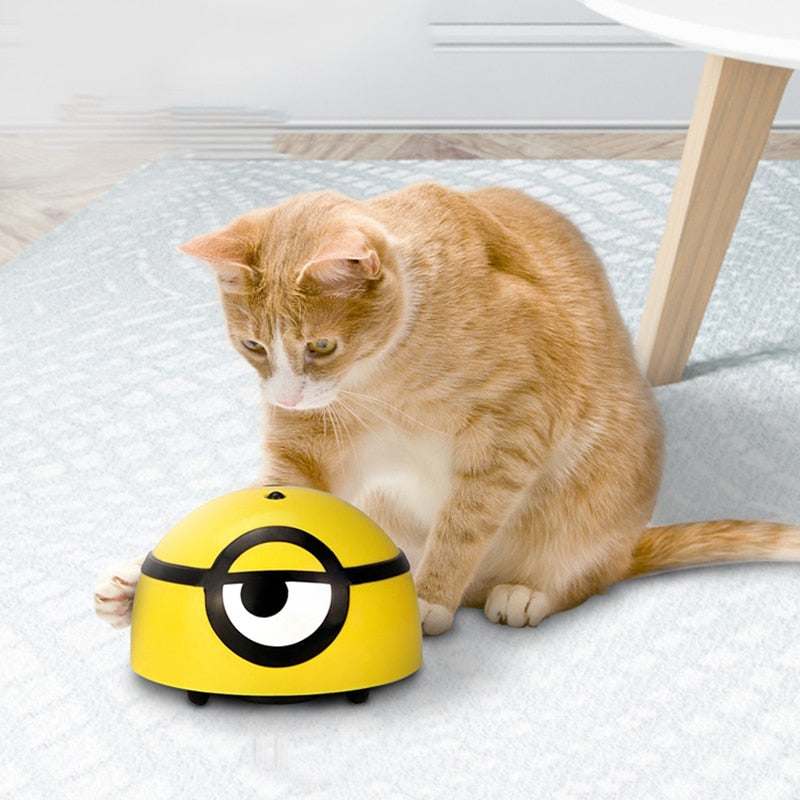 Intelligent Escaping Cat Toy= Automatic Walking Interactive TOY with Infrared Sensor-Cat Toy-Life Guidance Discoveries