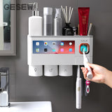 Magnetic Toothbrush Holder Organizer (All In One) with UV Light Cleaner-Life Guidance Discoveries